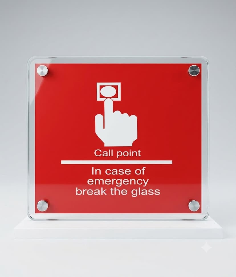 Dwell Call Point Sign