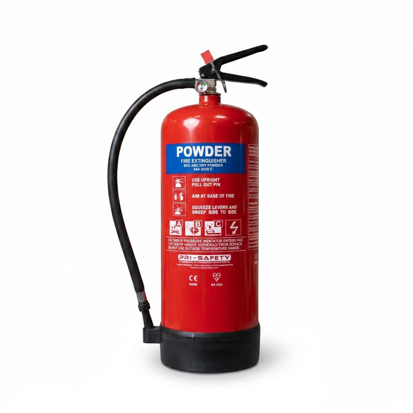 BS EN3 Dry Powder Fire Extinguisher
