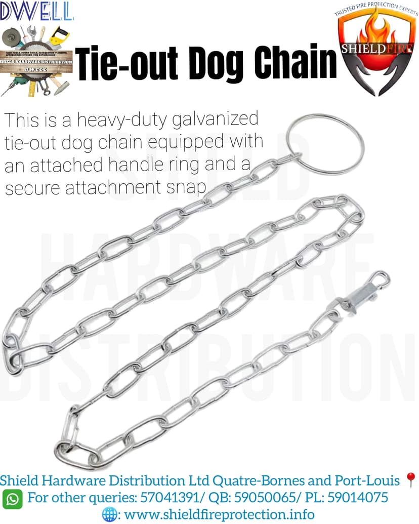 Tie Out Dog Chain