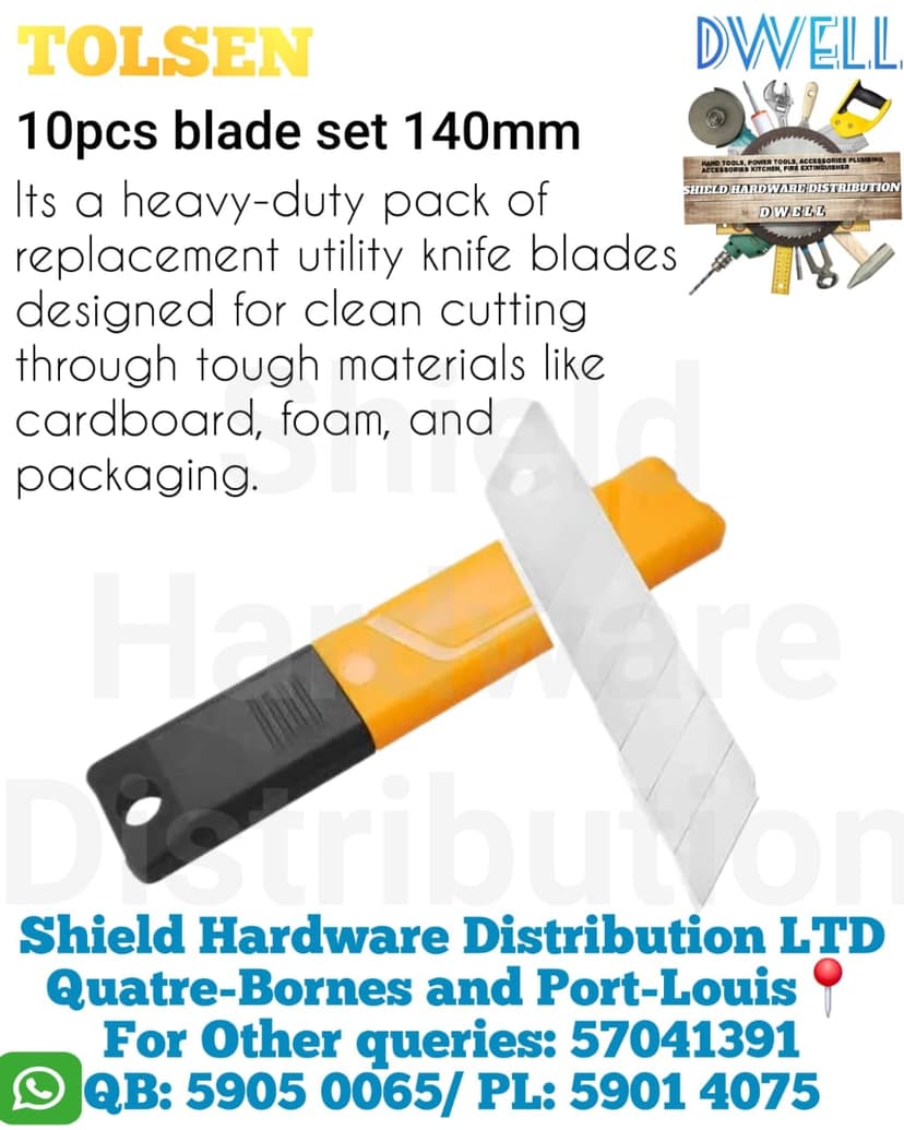 10 Pcs Blade Set