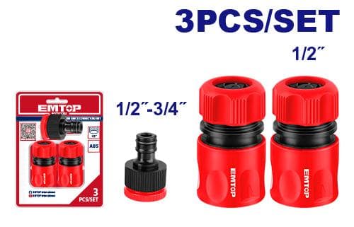 Dwell 3 Pcs hose quick connectors set