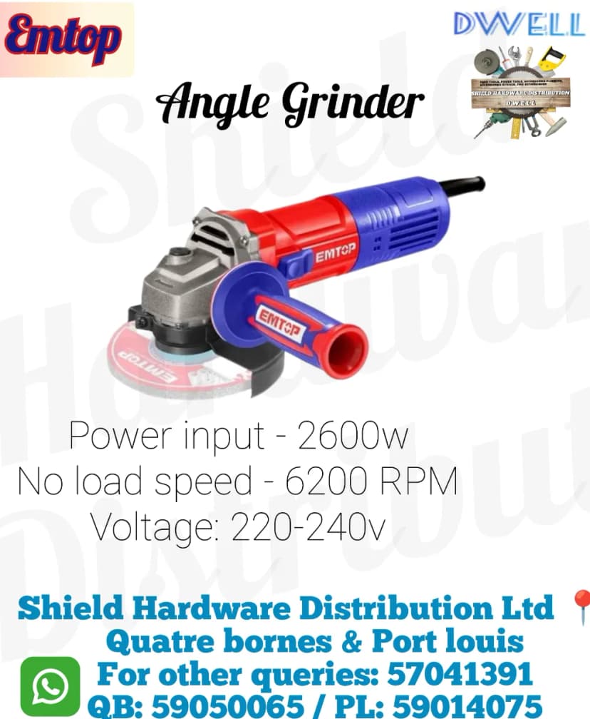 Angle Grinder: