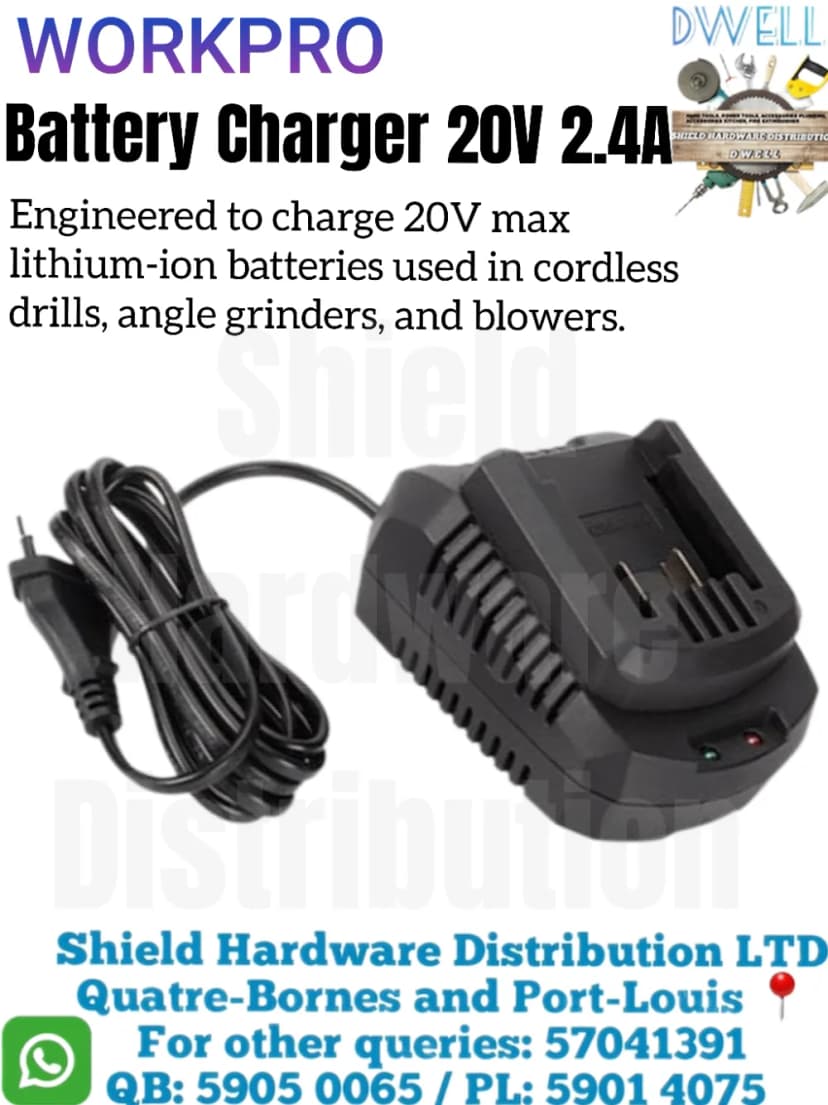 Battery Charger 20v 2.4A