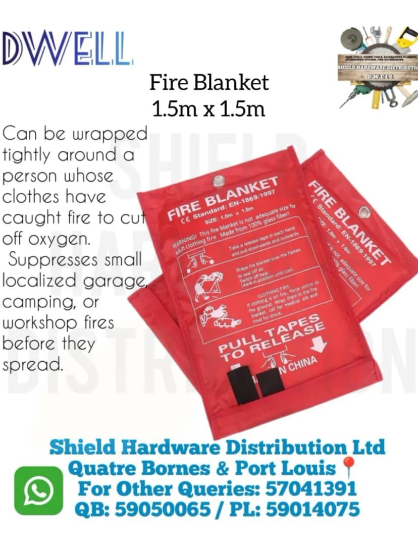 Fire Blanket 1.5mm*1.5m