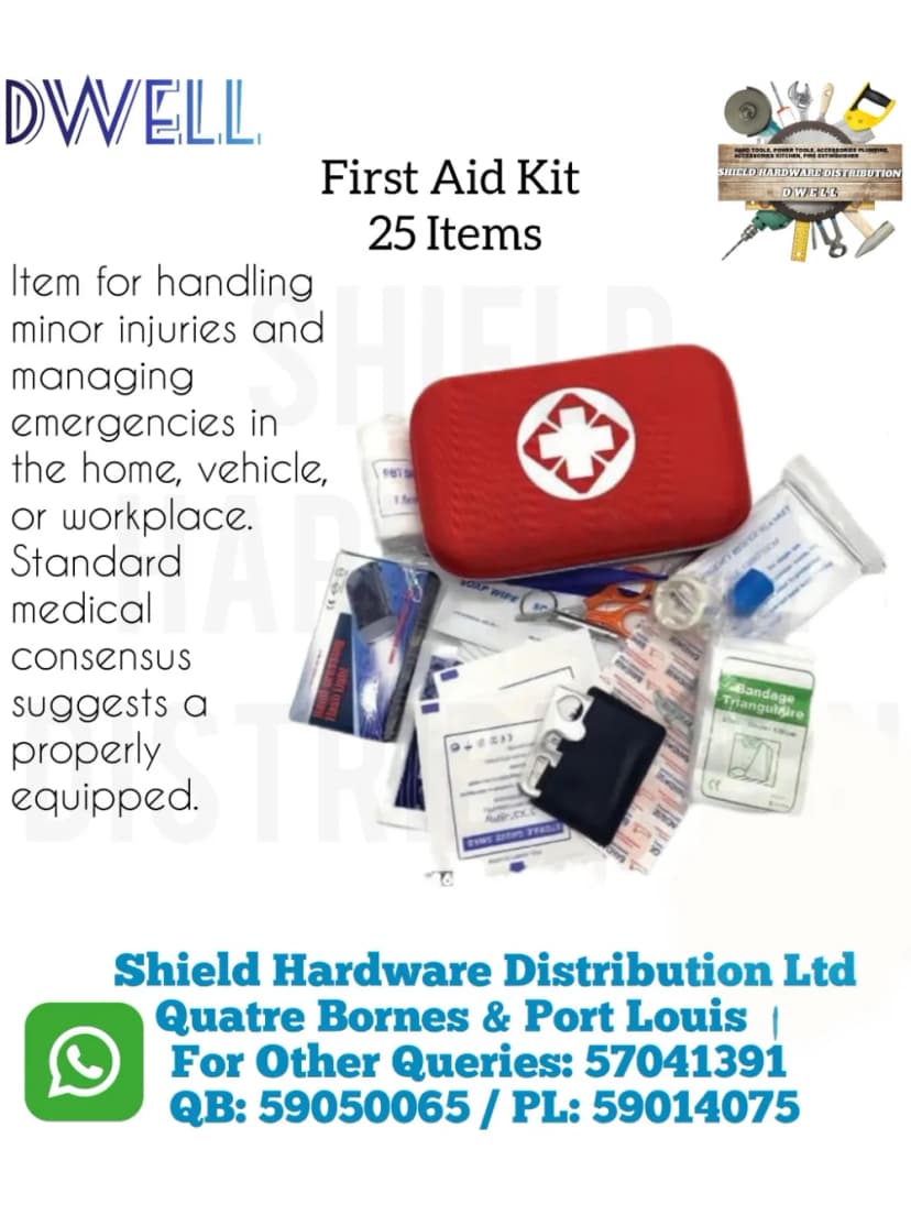 First Aid Kit 25 Items
