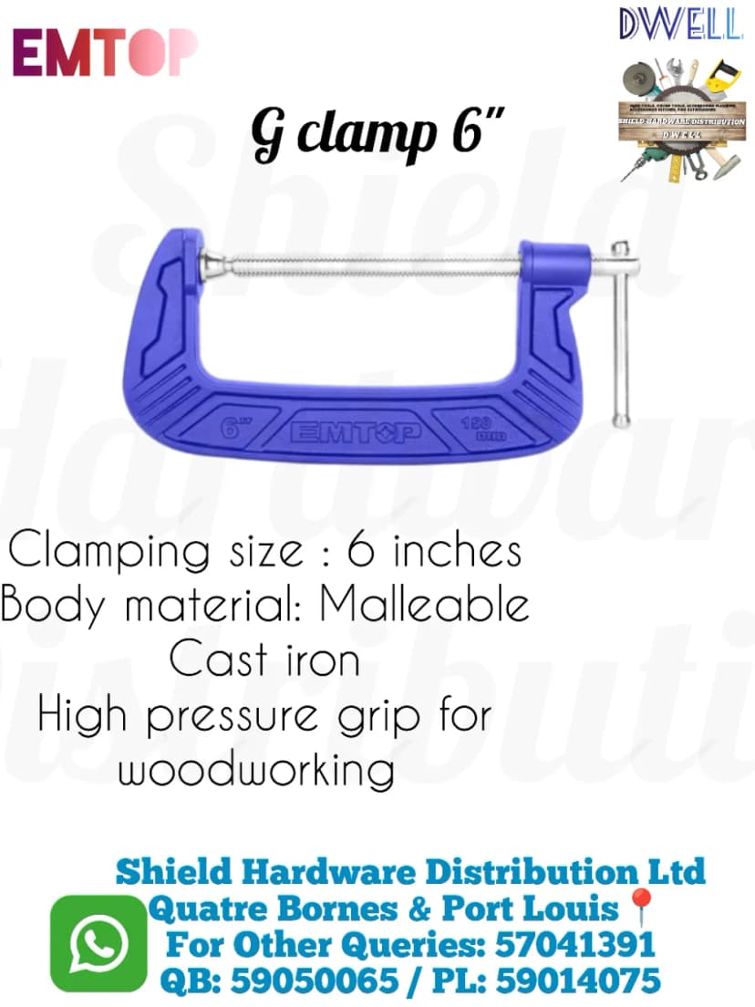 G Clamp 6"