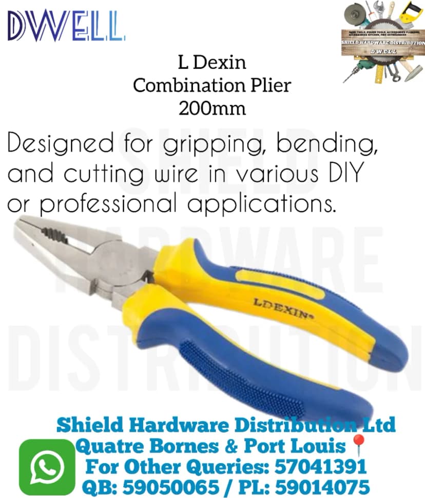 L Dexin Combination Plier 200m