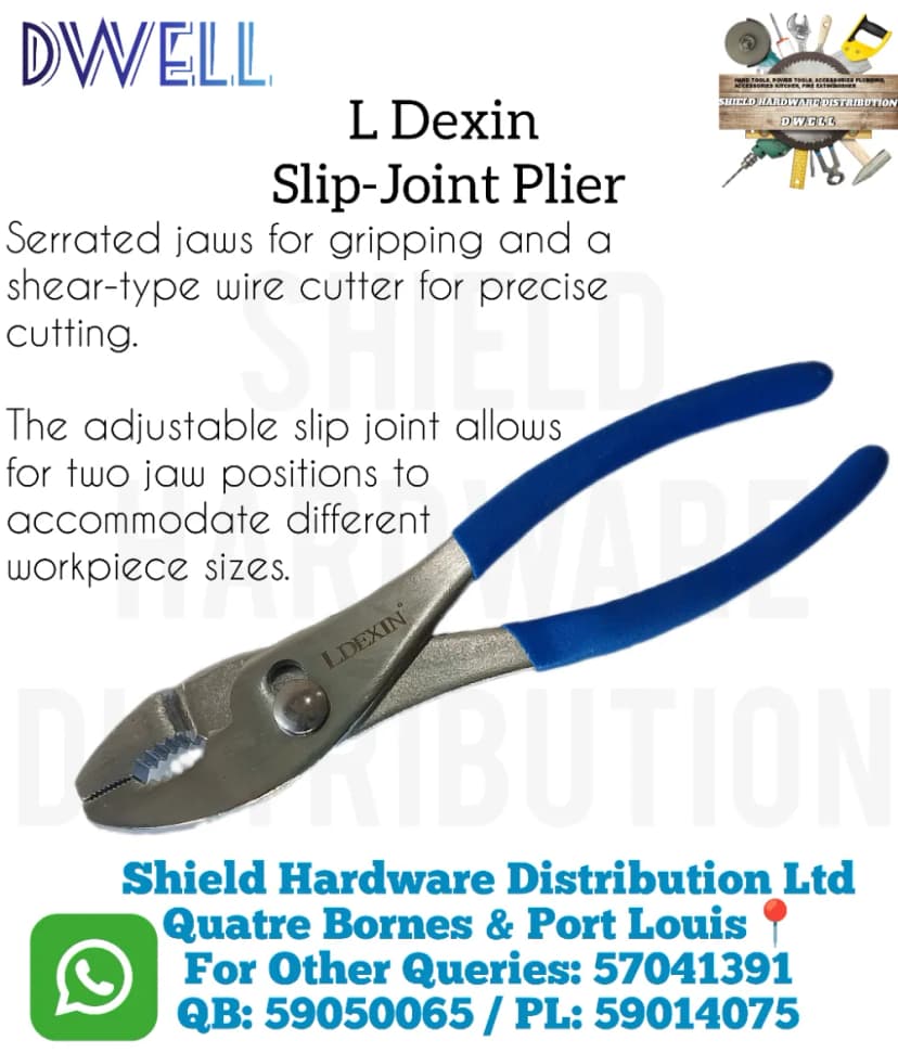 L Dexin Slip-Joint Plier