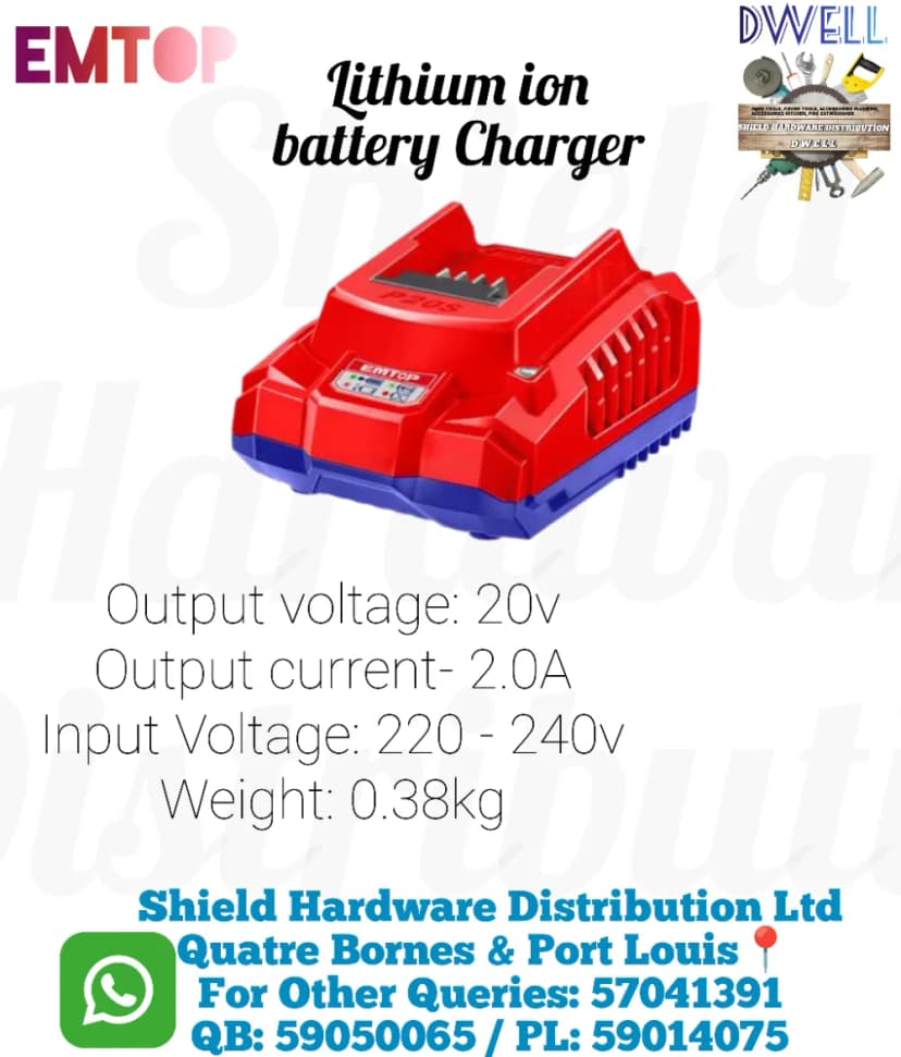 Lithium ion battery charger 