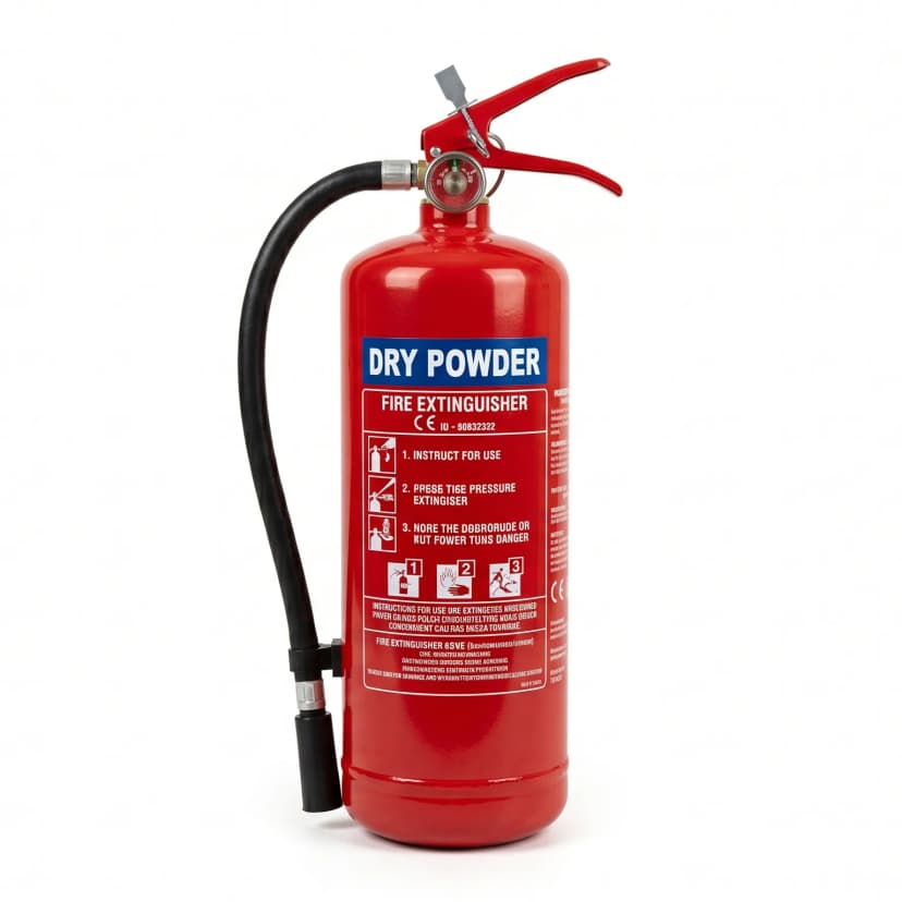 CE Dry Powder Fire Extinguisher