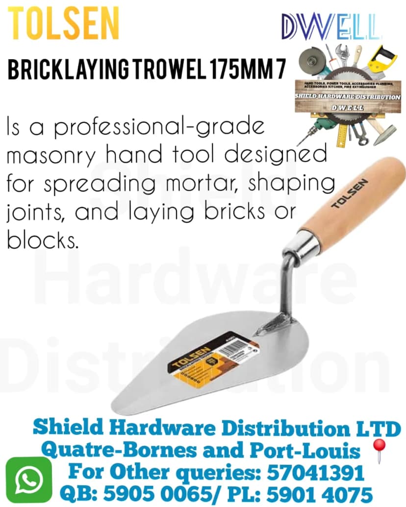 Bricklaying Trowel 175MM 7