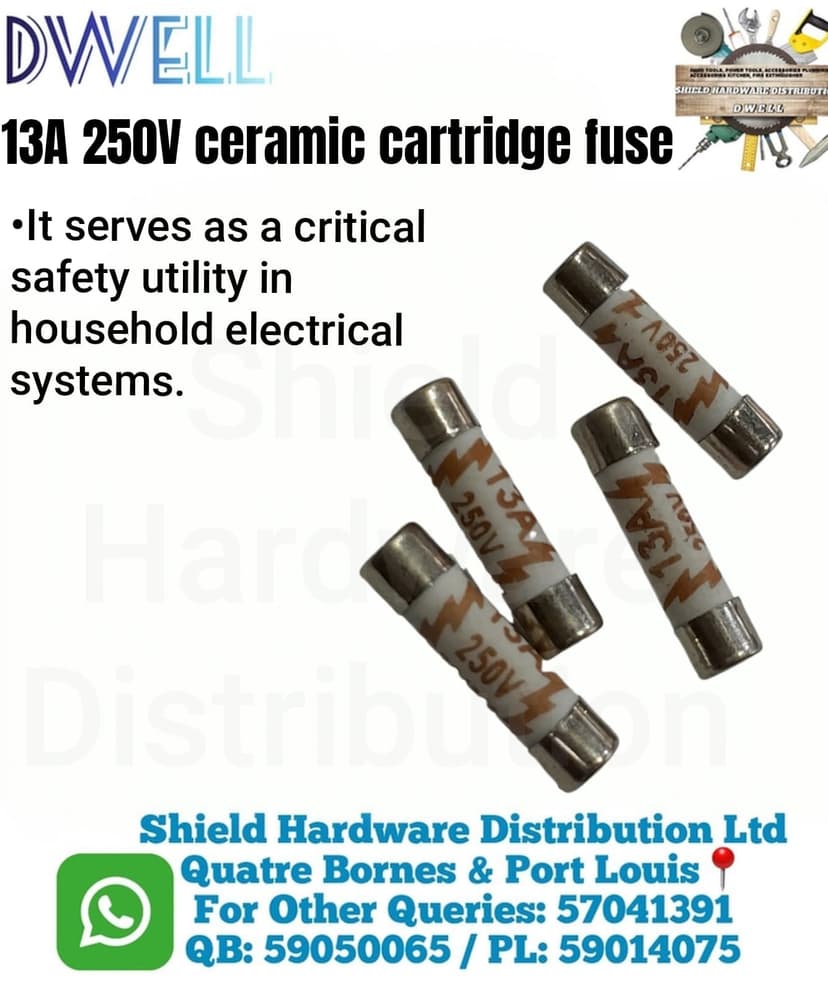 13A 250V Ceramic Cartridge Fuse