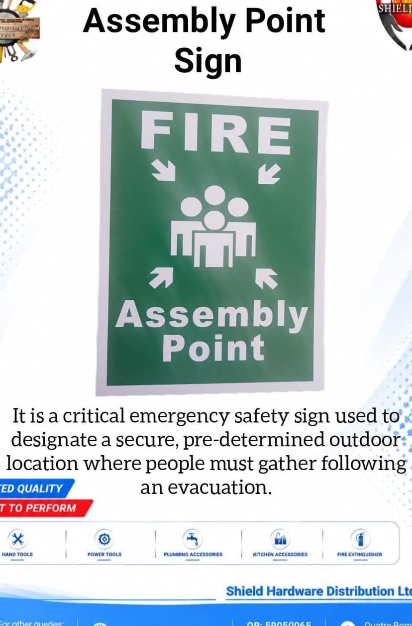 Assembly Point Sign