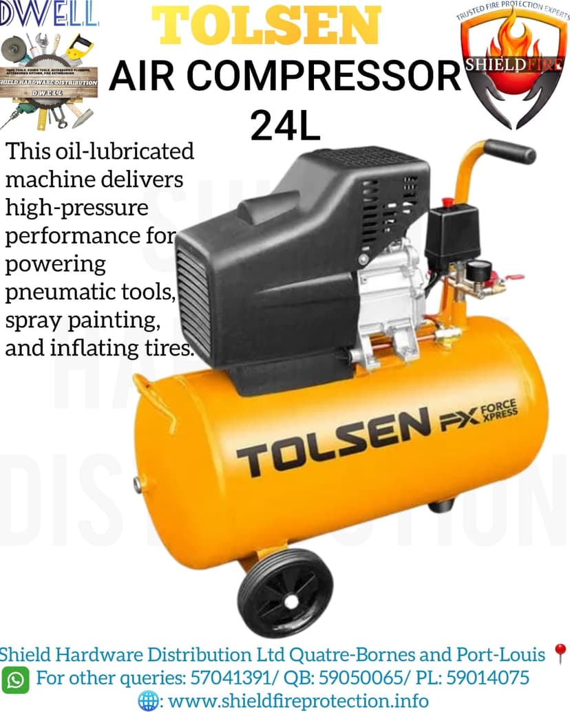 TOLSEN AIR COMPRESSOR 24L