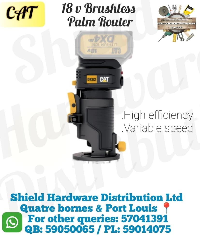 18 V Brushless Palm Router