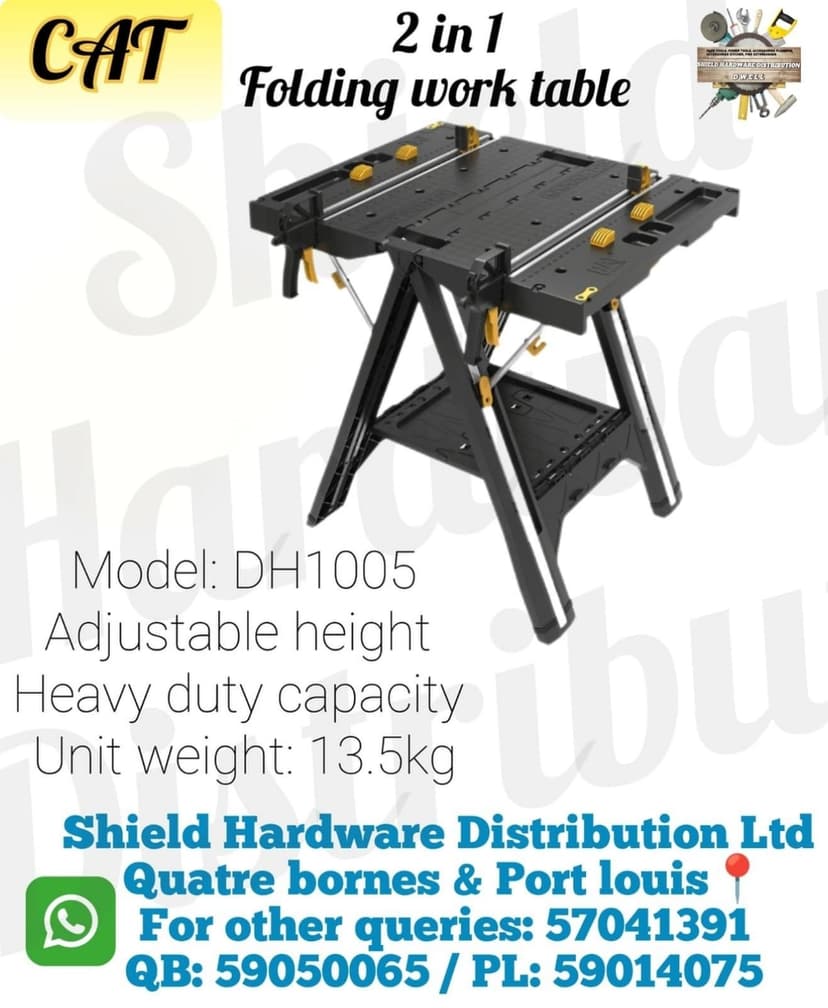 2-in-1 Folding Work Table