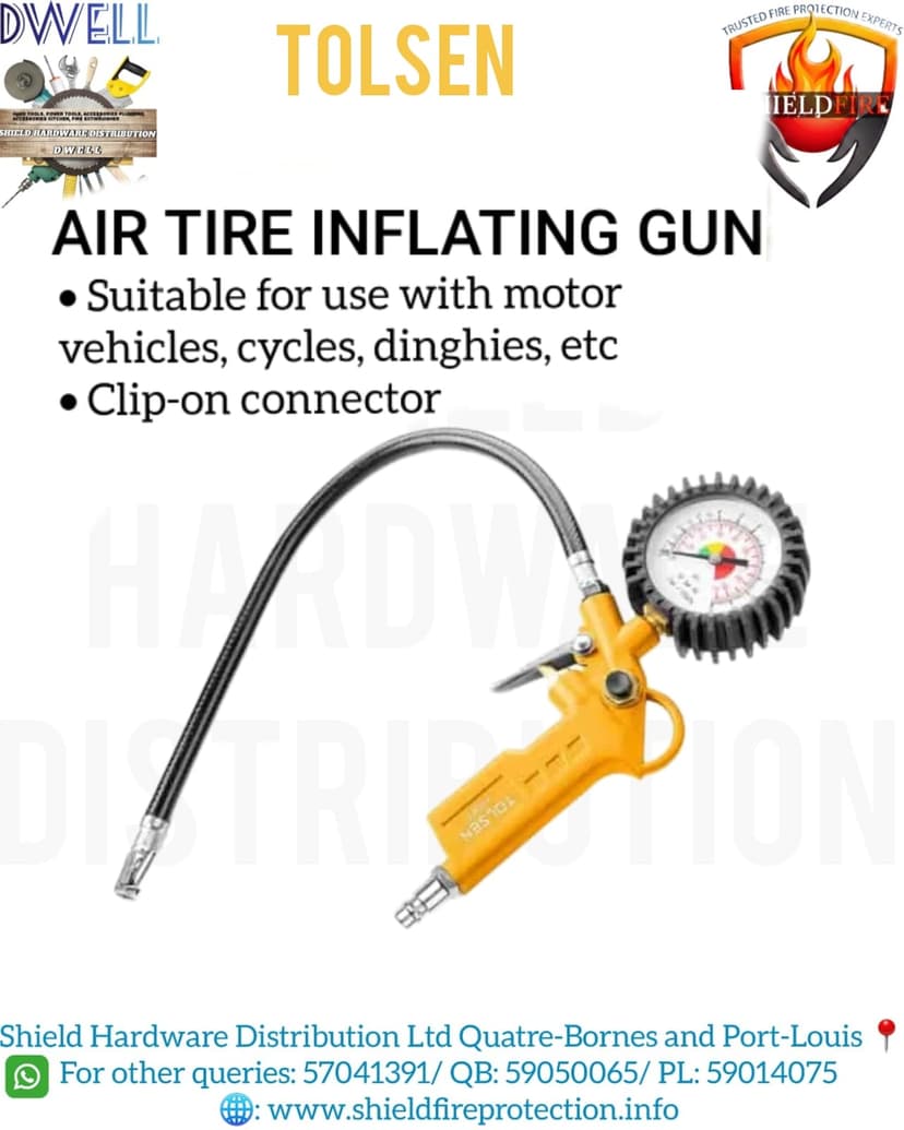 Air Tire Inflating Gun