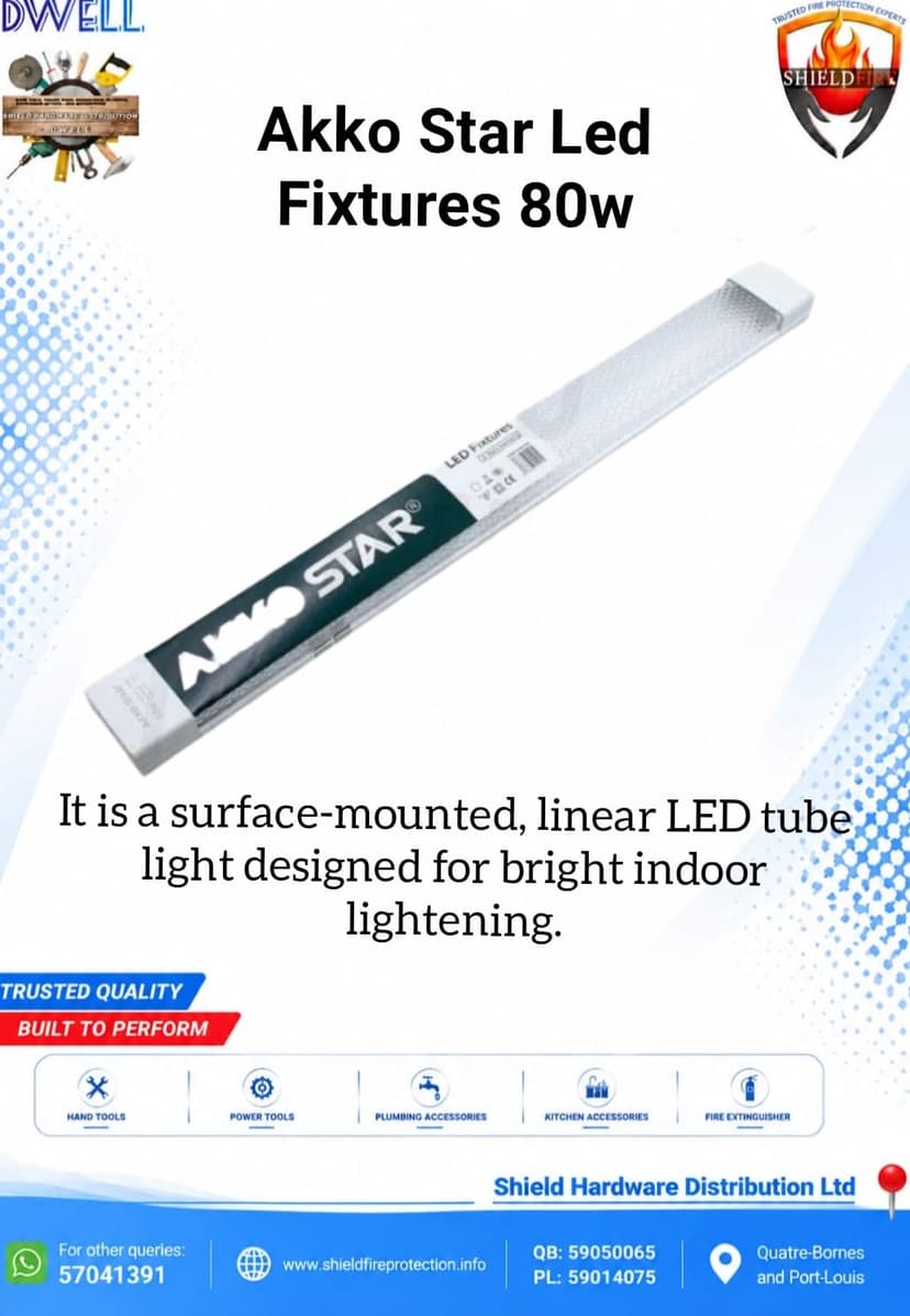 Akko Star LED Fixtures 80w