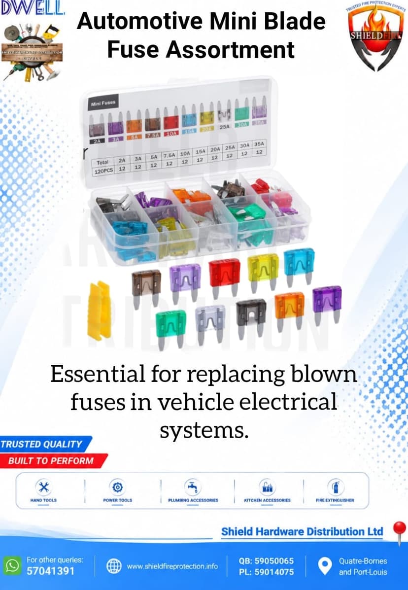 Automotive Mini Blade Fuse Assortment