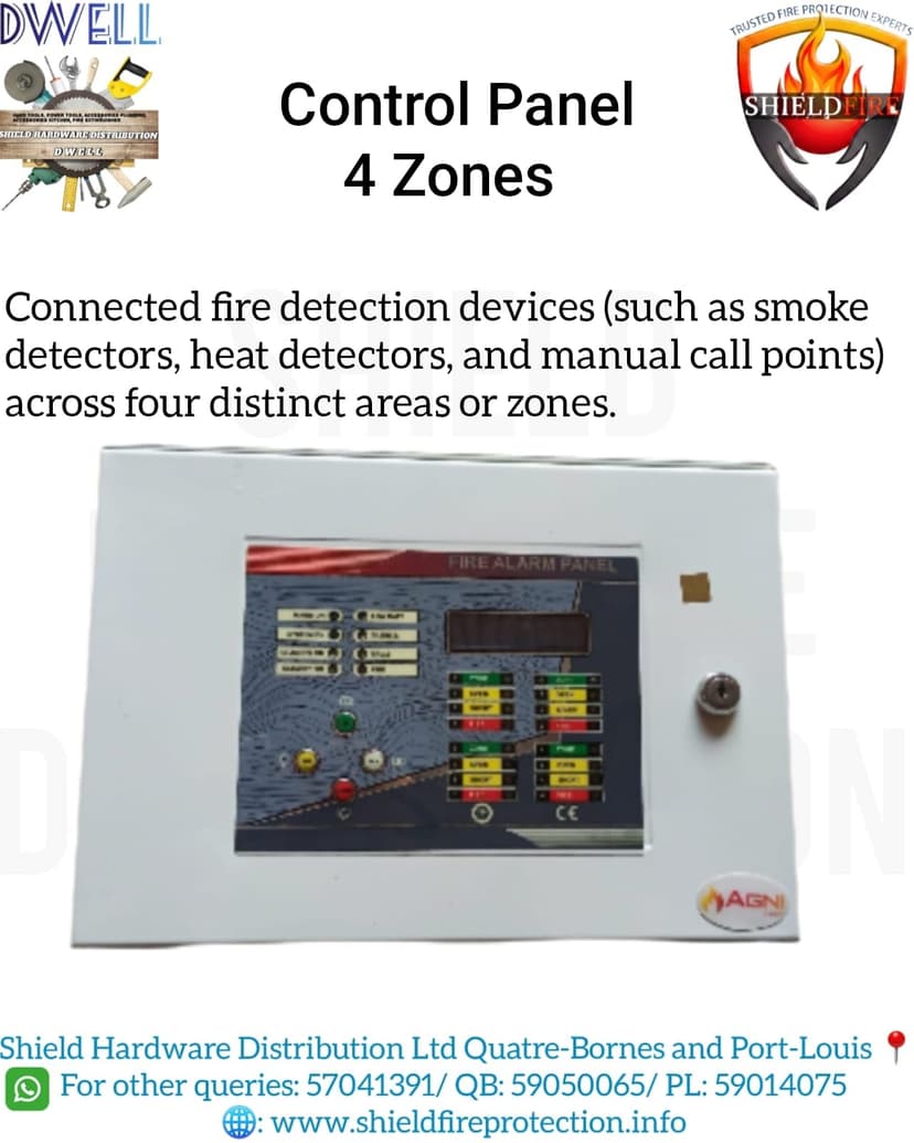 Control Panel 4 Zones