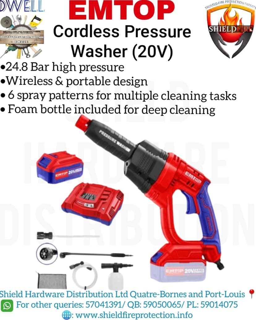 Cordless Pressure Washer
