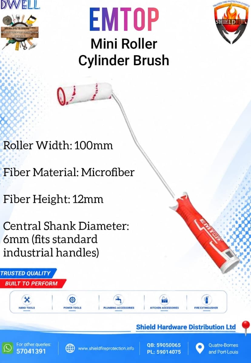 Mini Roller Cylinder Brush