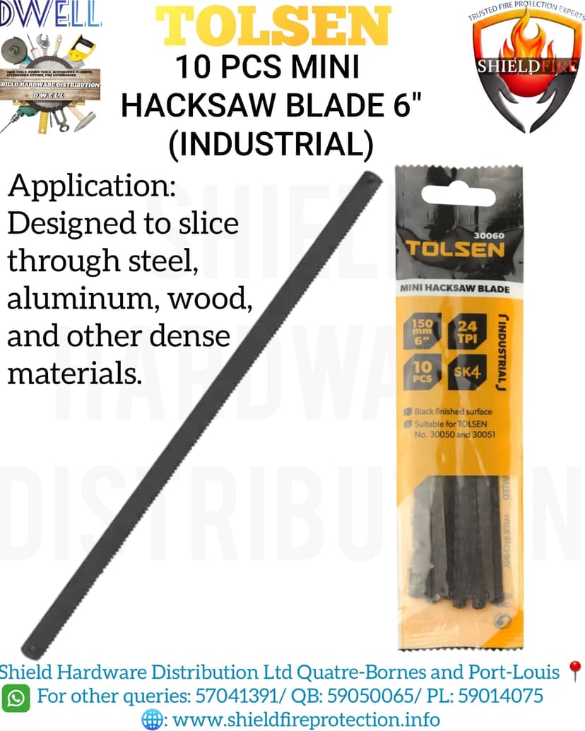 10 Pcs Mini Hacksaw Blade