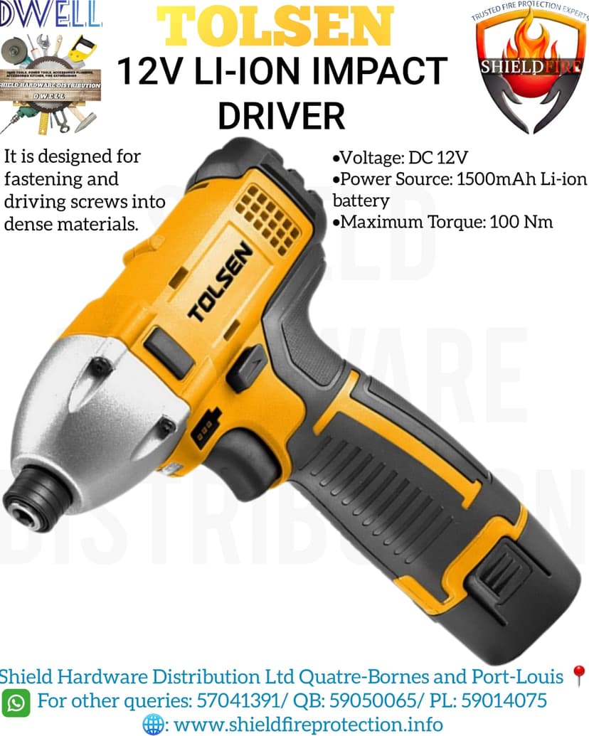 12V Li-Ion Impact Driver