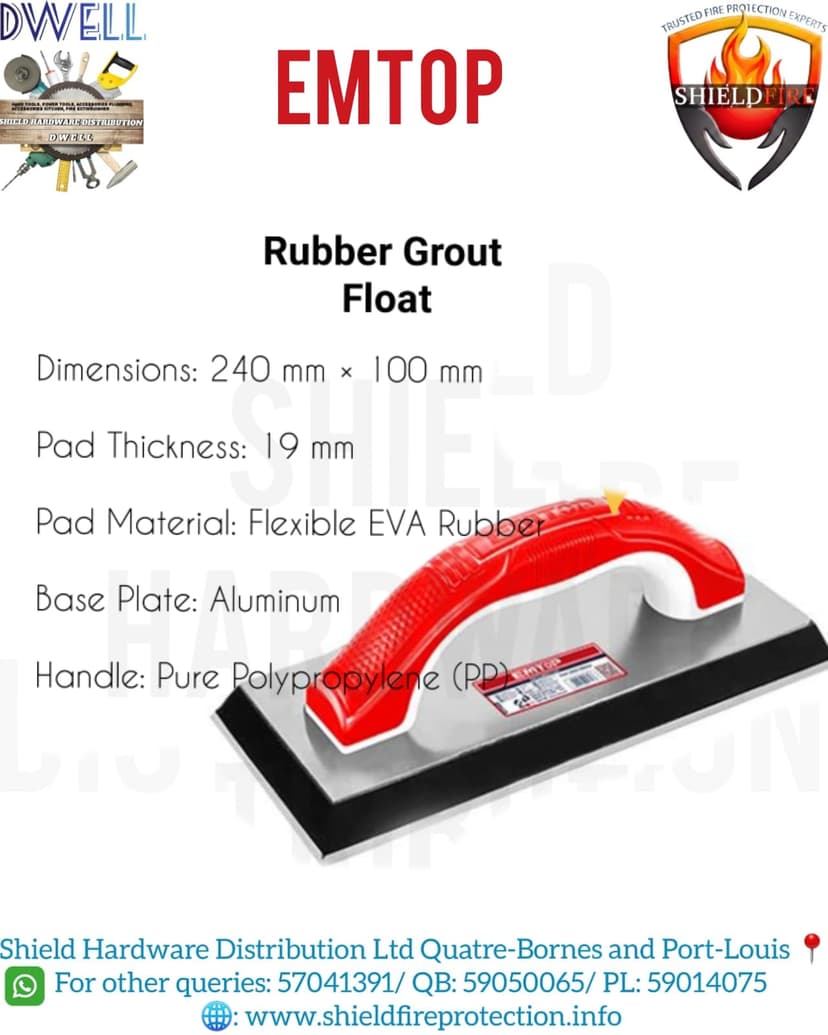 Rubber Grout Float